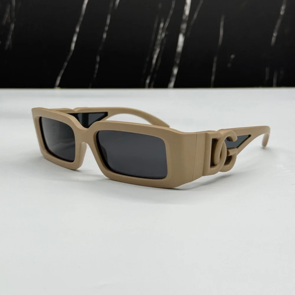 NEW DG6197 3292/87 DOLCE&GABBANA BEIGE GREY UNISEX SUNGLASSES D&G DG 6197 329287